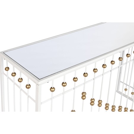 Ingresso Home ESPRIT Bianco Dorato 120 x 40 x 80 cm