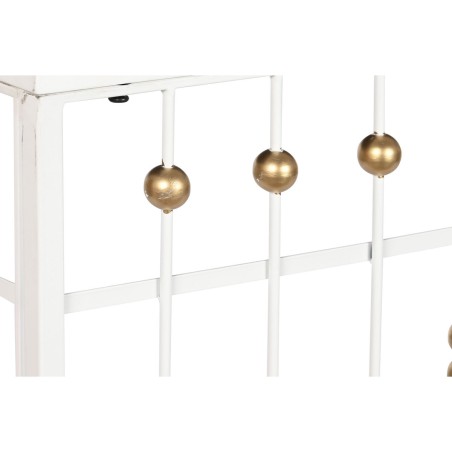 Ingresso Home ESPRIT Bianco Dorato 120 x 40 x 80 cm