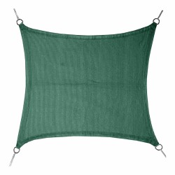 Vela parasole Faura Verde 5 x 5 m Quadrato