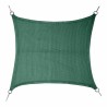 Vela parasole Faura Verde 5 x 5 m Quadrato
