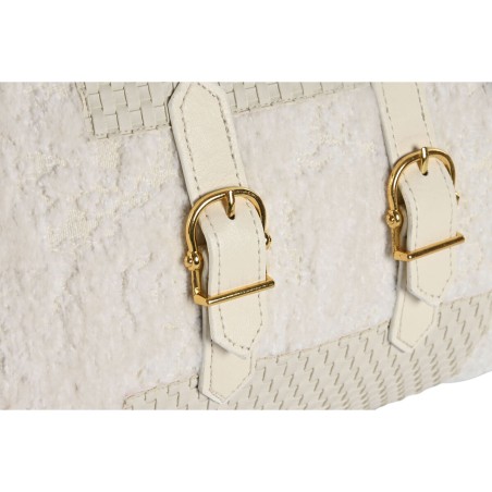 Cuscino Home ESPRIT Bianco 50 x 10 x 30 cm