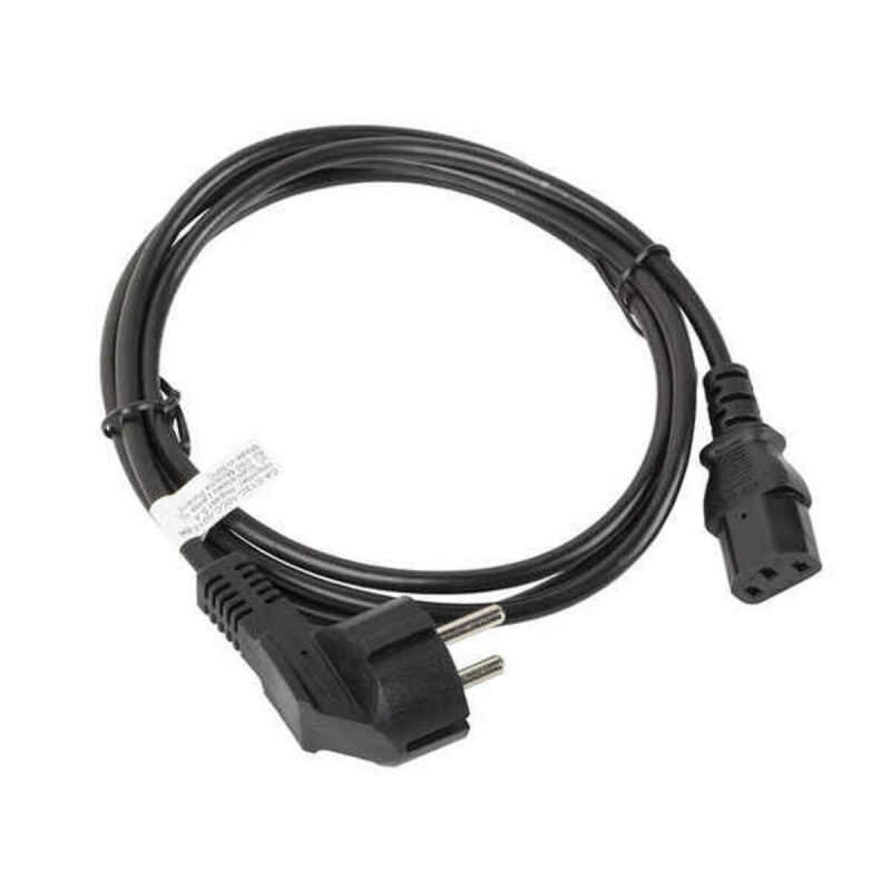 Cavo di Alimentazione Lanberg CA-C13C-10CC-0018-BK Nero 1,8 m Cavo di Alimentazione Lanberg CA-C13C-10CC-0018-BK Nero 1,8 m