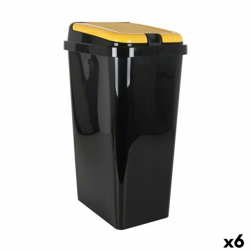 Secchio per Raccolta Differenziata Tontarelli Giallo 45 L (6 Unità) Secchio per Raccolta Differenziata Tontarelli Giallo 45 L (6 Unità)