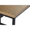 Set di 3 tavoli DKD Home Decor Nero Metallo 45 x 45 x 45 cm Legno MDF
