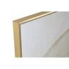 Quadro Home ESPRIT Beige Dorato Porporina Cavallo 103 x 4,5 x 103 cm (2 Unità)