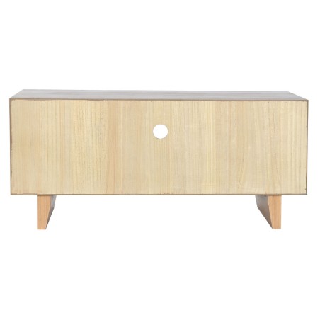 Mobile TV Home ESPRIT Beige Naturale Juta Pino 120 x 40 x 55 cm