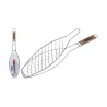 Griglia per Barbecue per Pesce Acciaio inossidabile (14 x 58 cm)