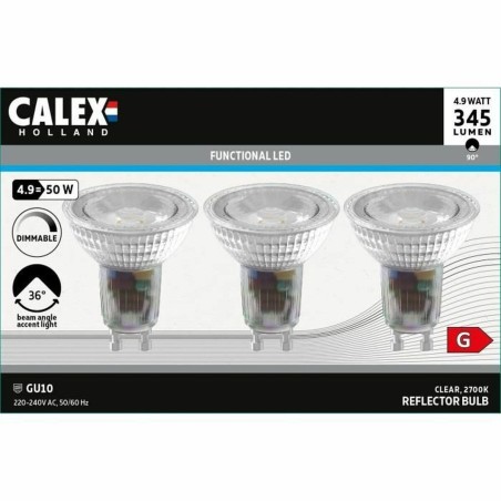 Lampadina LED Calex Bianco G 4,9 W (2700 K)