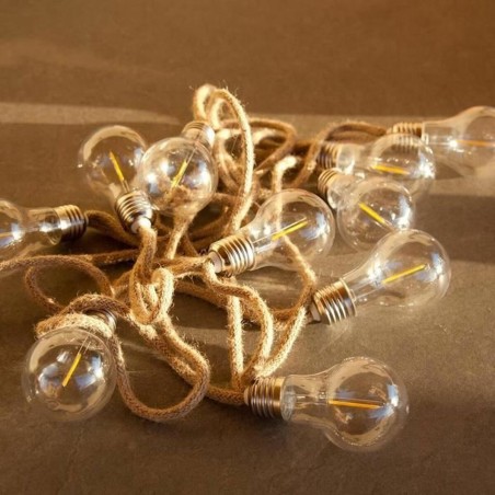 Ghirlanda di Luci LED Lumisky Ampoules Fantasy Bianco 10
