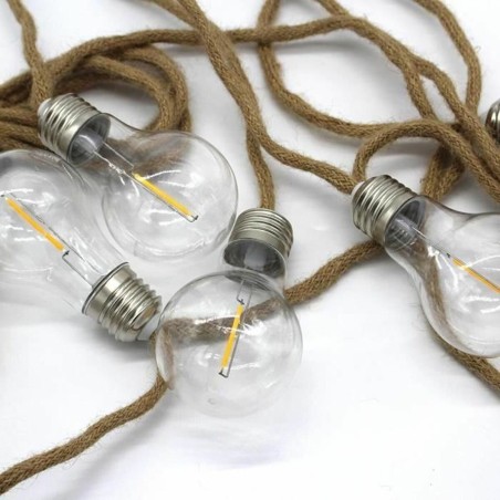 Ghirlanda di Luci LED Lumisky Ampoules Fantasy Bianco 10