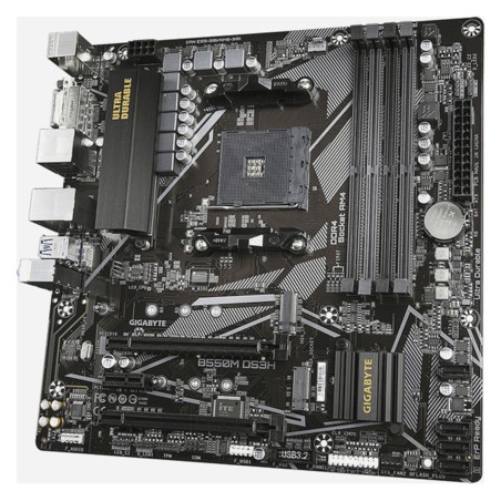 Scheda Madre Gigabyte B550M DS3H mATX DDR4 AM4 AMD B550 AMD AM4