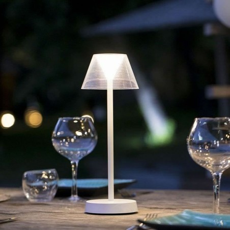 Lampada da Terra Lumisky Beverly Bianco Grigio (1 Unità)
