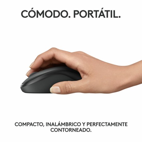 Mouse Bluetooth Wireless Logitech M240 Grafite Monocromatica