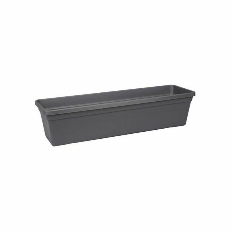 Vaso Elho Balconniere Nero 16,5 x 39 x 13,7 cm Vaso Elho Balconniere Nero 16,5 x 39 x 13,7 cm