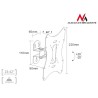 Supporto da Tavolo per Schermo MacLean MC-501B 23" 42"
