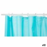 Tenda da Doccia Berilo SC-MIX-01-BLUE Azzurro Polietilene EVA 180 x 180 cm (12 Unità)