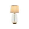 Lampada da tavolo Home ESPRIT Beige Legno Cristallo 50 W 220 V 32 x 32 x 61 cm