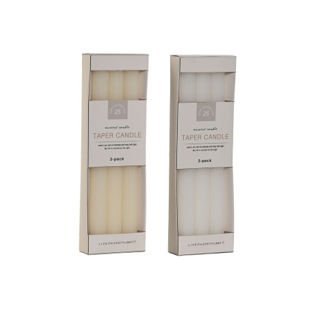 Set di Candele Home ESPRIT Città 98 g (2 Unità)