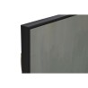 Quadro Home ESPRIT Nero Verde Moderno Città 100 x 4 x 100 cm (2 Unità)