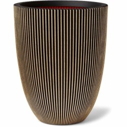 Vaso Capi Europe Dorato Plastica Rotondo Ø 27 cm