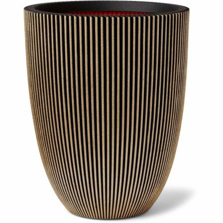 Vaso Capi Europe Dorato Plastica Rotondo Ø 27 cm