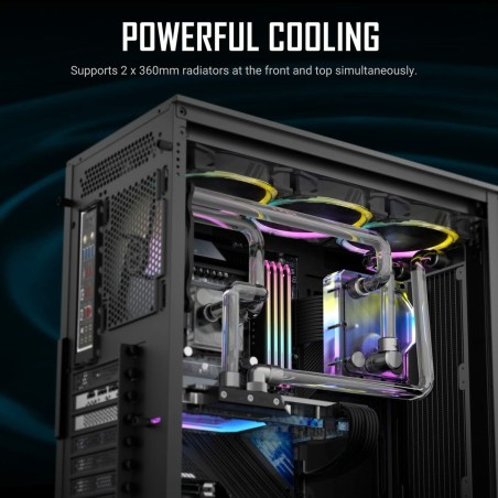 Case computer desktop ATX Antec AX90 Nero