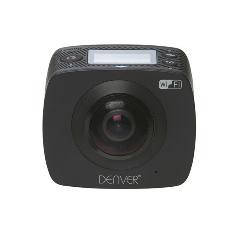 Videocamera Denver Electronics 220874 0,96" LCD 360º HD Wifi Videocamera Denver Electronics 220874 0,96" LCD 360º HD Wifi
