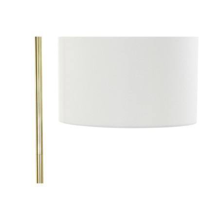 Lampada da Terra DKD Home Decor 35 x 44 x 159 cm Dorato Metallo Bianco 220 V 50 W