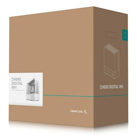 Case computer desktop ATX DEEPCOOL R-CH690-WHNNA0D-G-1 Bianco