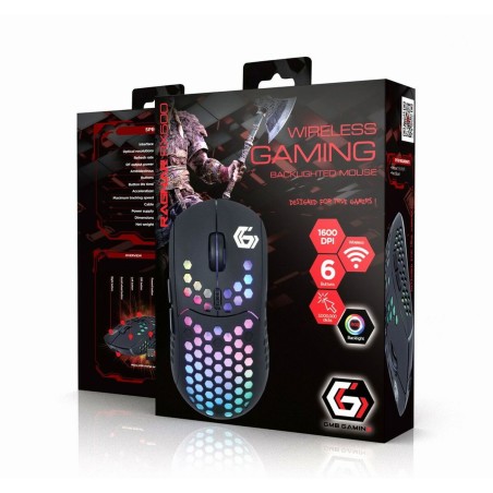Mouse GEMBIRD MUSG-RAGNAR-RX500 Nero 12000 dpi