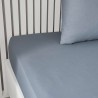 Lenzuolo con angoli TODAY Grigio 90 x 190 cm Denim