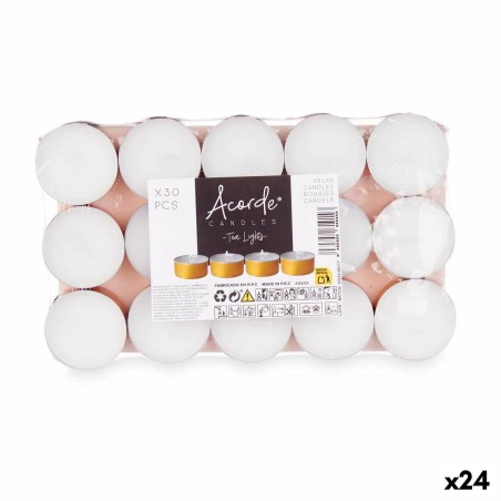 Set di Candele Acorde Tea Lights (24 Unità)