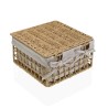 Cesto per i Panni Versa Nadir Marrone Alghe marine 23 x 12,5 x 23 cm