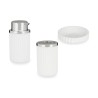 Set da Bagno Berilo 3318-1 Bianco Plastica