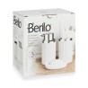 Set da Bagno Berilo 3318-1 Bianco Plastica