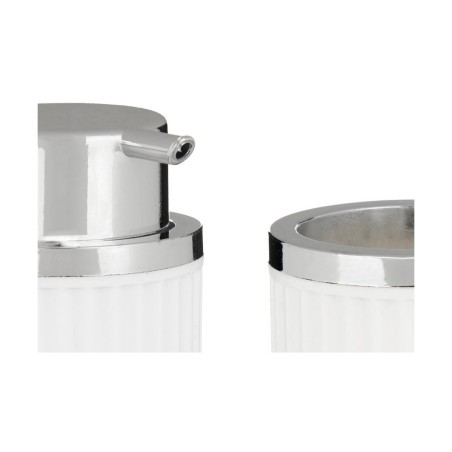 Set da Bagno Berilo 3318-1 Bianco Plastica