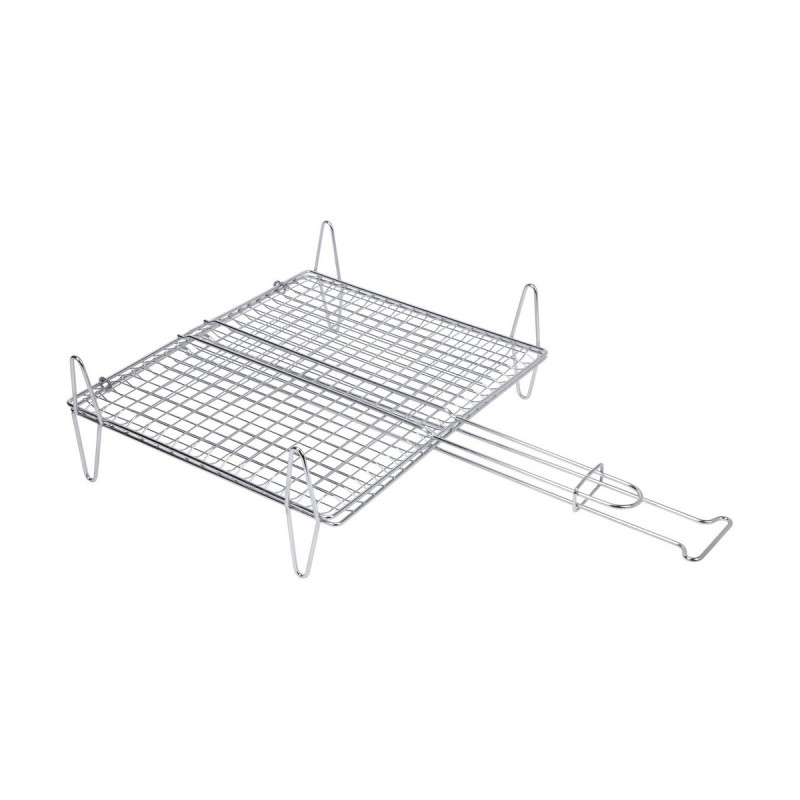 Griglia per Barbecue per Pesce Sauvic Zinco 30 x 35 cm Griglia per Barbecue per Pesce Sauvic Zinco 30 x 35 cm