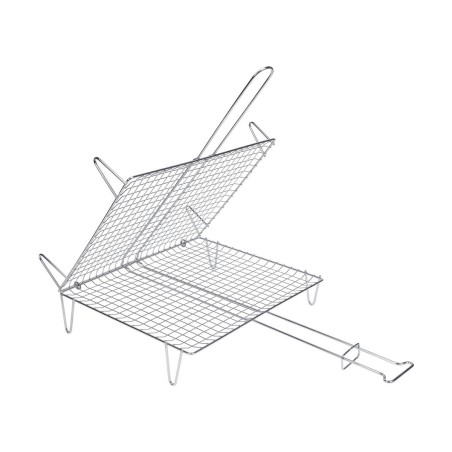 Griglia per Barbecue per Pesce Sauvic Zinco 30 x 35 cm