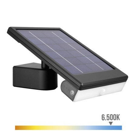 Applique da Parete EDM 31854 Nero 6 W 720 Lm LED Solare (6500 K)