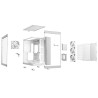 Case computer desktop ATX Be Quiet! BGW68 Bianco Multicolore