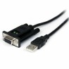 Adattatore USB con RS232 Startech 235M196 Nero 1 m Magenta