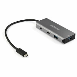 Hub USB Startech HB31C2A2CB Grigio Nero/Grigio