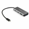 Hub USB Startech HB31C2A2CB Grigio Nero/Grigio