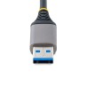 Hub USB Startech 5G4AB-USB-A-HUB Grigio