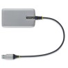 Hub USB Startech 5G4AB-USB-A-HUB Grigio