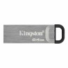Memoria USB Kingston DTKN/64GB Nero Argentato 64 GB