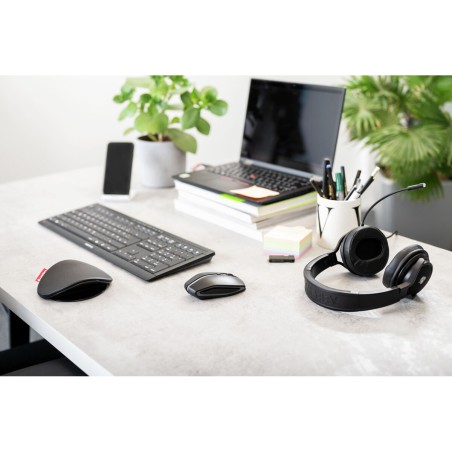 Mouse senza Fili Cherry JW-7500-2 Nero