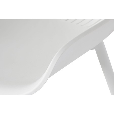 Sedia Home ESPRIT Bianco 50,5 x 55 x 82 cm