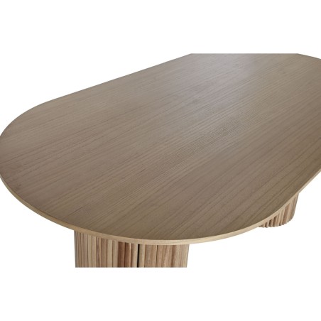 Tavolo da Pranzo Home ESPRIT Naturale Legno di paulownia Legno MDF 180 x 90 x 75 cm
