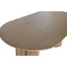 Tavolo da Pranzo Home ESPRIT Naturale Legno di paulownia Legno MDF 180 x 90 x 75 cm